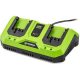 Fieldmann FDUZ 79110 2x20V Dupla Akkus töltő