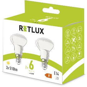 Retlux REL 38 LED R50 2x6W E14 WW LED izzók
