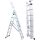 Fieldmann FZZ 4307 Háromrészes létra 3x7 