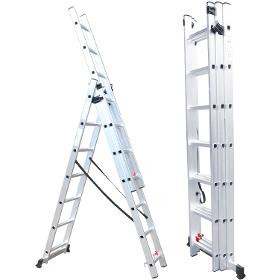 Fieldmann FZZ 4307 Háromrészes létra 3x7 
