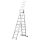Fieldmann FZZ 4309 Háromrészes létra 3x9