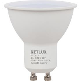 Retlux RLL 615 GU10 izzó 5W DL D