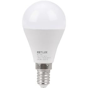 Retlux RLL 636 G45 E14 miniG 8W CW LED izzó