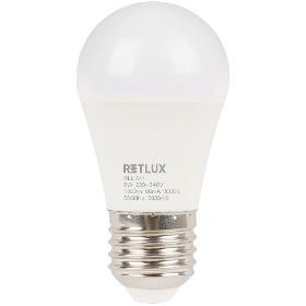 Retlux RLL 641 G45 E27 miniG 8W WW LED izzó