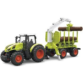 Buddy Toys BRC 24.512 RC Traktor + logs 