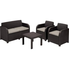 KETER 216742 GEORGIA MŰRATTAN KERTI BÚTOR SZETT