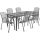 Fieldmann IRIS 6 - Fém kerti bútor szett 
