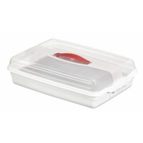 Curver 175245 parti kínálótál átlátszó/hófehér