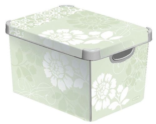 Curver 188163 188163 "DECO SOCKHOLM" TÁROLÓ 22L Romance