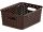 Curver 196895 196895 "MY STYLE" RATTAN KOSÁR 4L Sötétbarna
