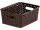 Curver 196895 "my style" rattan kosár 4l sötétbarna