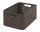 Curver 205844 205844 "STYLE" M MÉRETŰ RATTAN KOSÁR (18L) Sötétbarna