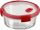 Curver 235709 235709 "SMART COOK" ÜVEG KEREK ÉTELTARTÓ 0,6L Átlátszó/piros 