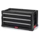 Keter 237791 3 fiókos tároló "tool chest" fekete/piros