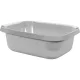 Curver 241742 "essentials" szögletes tál 9l szürke