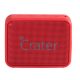 Orava CRATER-8RED Bluetooth hangszóró 5W piros + FM rádió