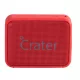 Orava CRATER-8RED Bluetooth hangszóró 5W piros + FM rádió