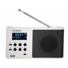 Orava DABW DAB rádió fehér 