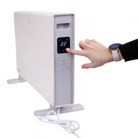   Orava EK-2009 elektromos radiátor 2000W fehér, digitális kijelzővel