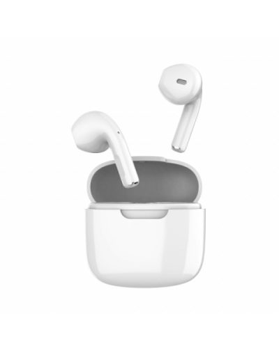 Mini fejhallgató vezeték nélküli Bluetooth, fehér
