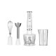 MPM (mbl-43) Kézimixer rozsdamentes 9 Fokozat turbó 1500 W MBL-33M