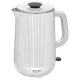 MPM MCZ-115 vízforraló dupla falú,fehér 1,5L 1800W LED, halk üzem