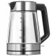 MPM MCZ-122 vízforraló üveg-króm 1,7 L cserélhető szűrő