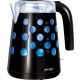 MPM MCZ-86C Vízforraló 1,7L 2200W fekete (kék LED pöttyös)