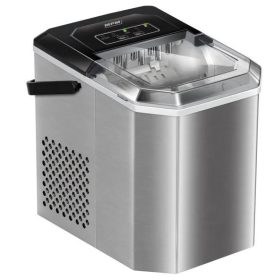   MPM MKD-04 Jégkocka-készítő nagy, ezüst/szürke inox 150W, 12 kg/nap