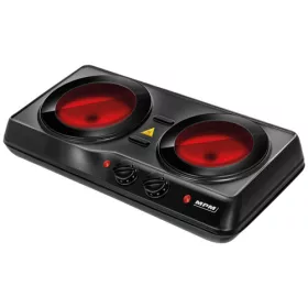 MPM MKE-21 kerámia főzőlap 2000W dupla fekete 