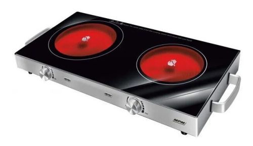 MPM (MKE-23) Kerámia Főzőlap - Dupla 1800W+1000W 