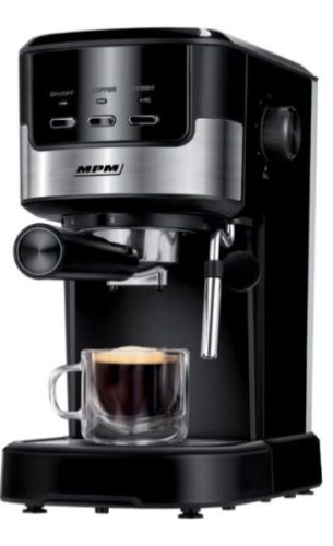 MPM MKW-13 Kávéfőző -Espresso, 15 BAR, 1.2L Kivehető Tartály