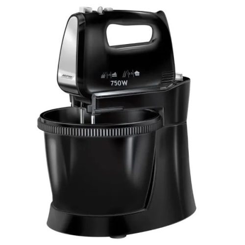 MPM MMR-20Z_C Tálas mixer 750W forgótállal fekete