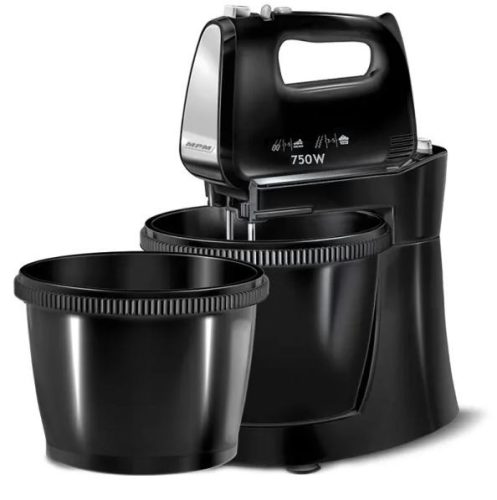 MPM MMR-22Z_C Tálas mixer 750W 2db forgótállal fekete