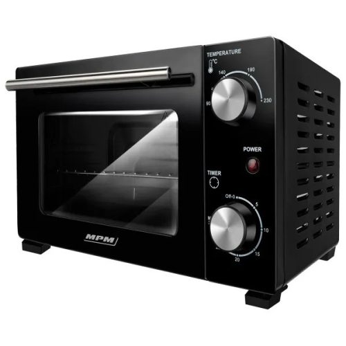 MPM MPE-13 Elektromos mini sütő, 800W, 10L, 90-230°C