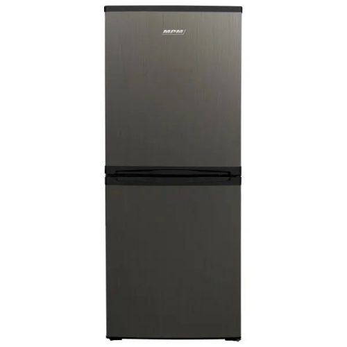 MPM (MPM-185-KB-42) Kombinált hűtőszekrény, 282L, Sötét Inox
