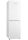 MPM MPM-201-FF-55 Hűtőszekrény - 176 l+14 l, Inox