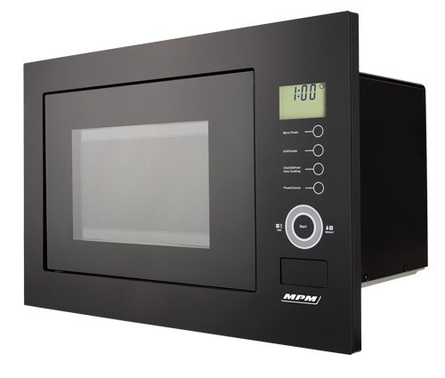 MPM MPM-25-KMI-01 Mikrohullámú sütő 25L Beépíthető Kvarc grill gőztisztitás és sütés