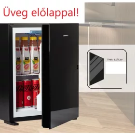 MPM MPM-30-MBS-06/L borhűtő üvegajtós