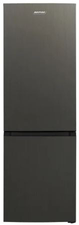 MPM MPM-312-FF-37 Kombinált hűtőszekrény 312l inox NO FROST