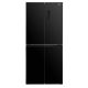 MPM (MPM-404-SBF-09) Side By Side Multi Door Hűtőszekrény - 404L, Fekete