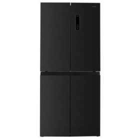   Side By Side Multi Door Hűtőszekrény fagyasztóval -472 L sötét inox üveg