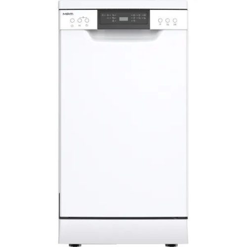 MPM AGD (mpm-45-zmf-01) Mosogatógép - Szabadonálló, ECO 45°C, 7 Program, 9 L, 45 cm, Fehér