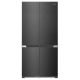 Side By Side Hűtőszekrény Fagyasztóval "multidoor"  Sötét Inox