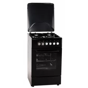   MPM MPM-54-KGM-12B szabadonálló gáztűzhely elektromos sütővel fekete