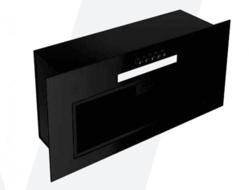 MPM MPM-60-OWS-02 Páraelszívó 60 cm szekrénybe építhető fekete LED világítással