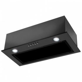   MPM MPM-61-OW-65 páraelszívó 60 cm szekrénybe építhető fekete üveg