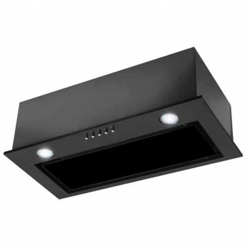 MPM MPM-61-OW-65 Páraelszívó 60 cm szekrénybe építhető fekete üveg