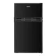 MPM  MPM-87-CZ-15-E kombinált hűtőszekrény - 85 l, fekete (csak 85 cm  magas!)