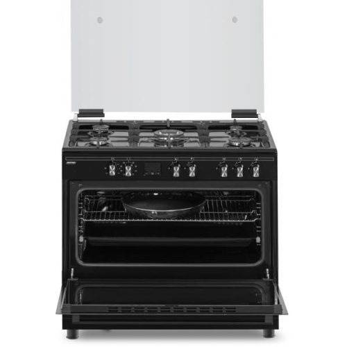 MPM MPM-93-KGM-32 Szabadonálló gáztűzhely elektromos sütővel, 5 égős 